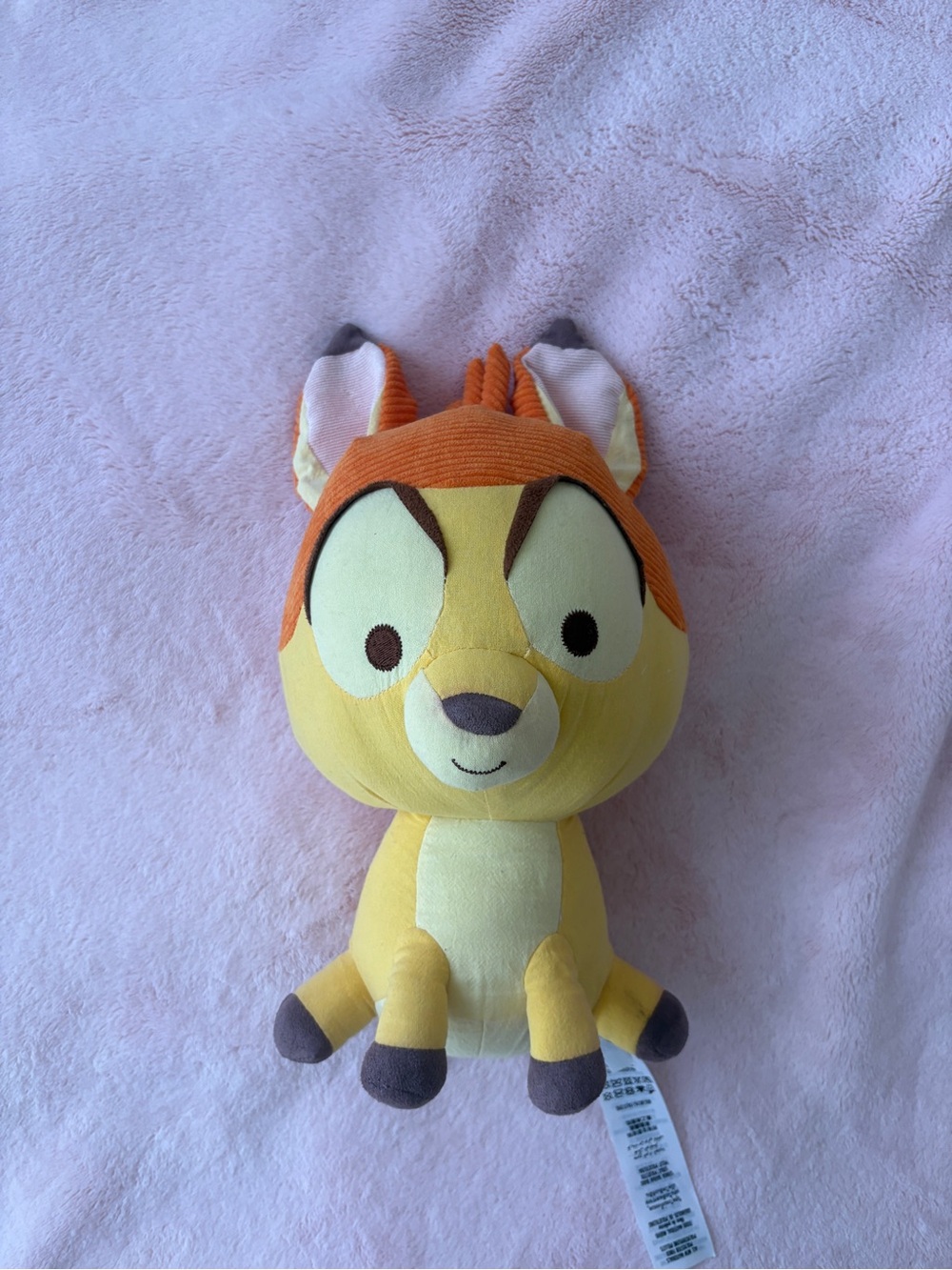 Disney Yellow & Orange Bambi Deer Plush